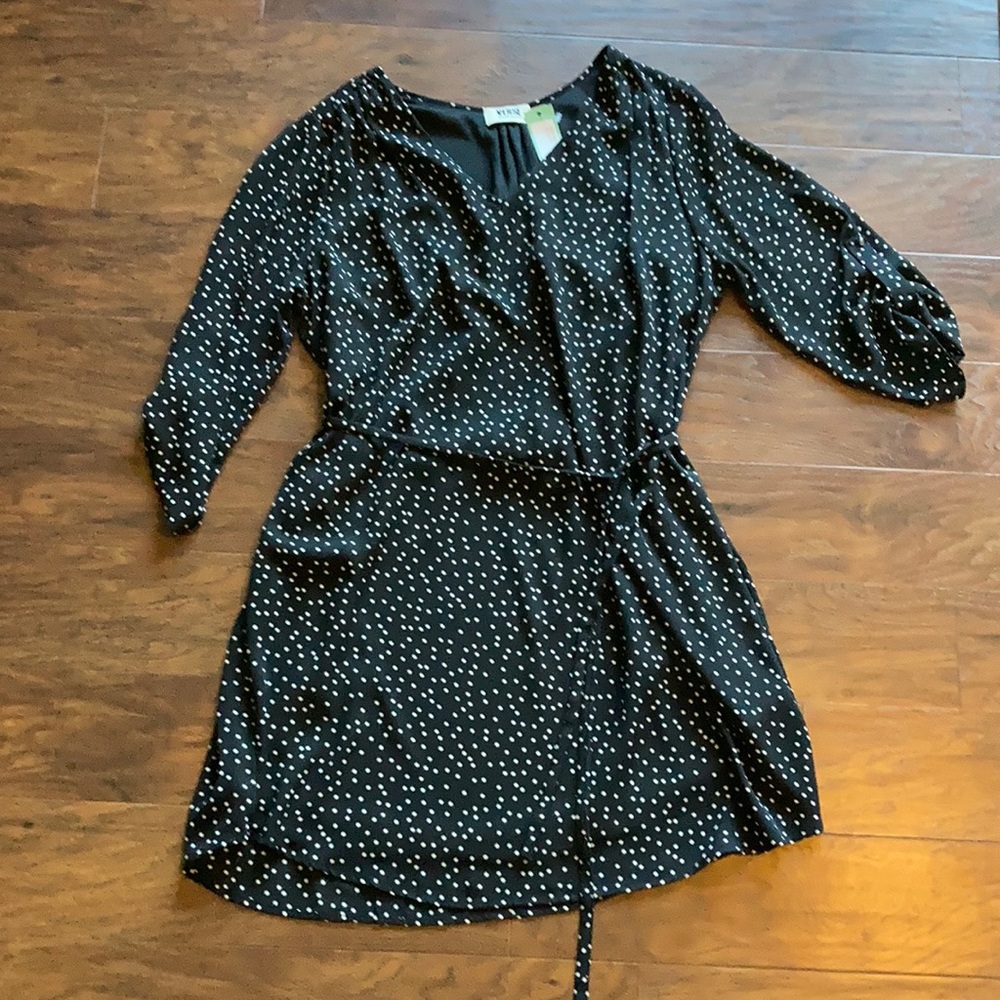 NWT Black & White Polka Dot Dress